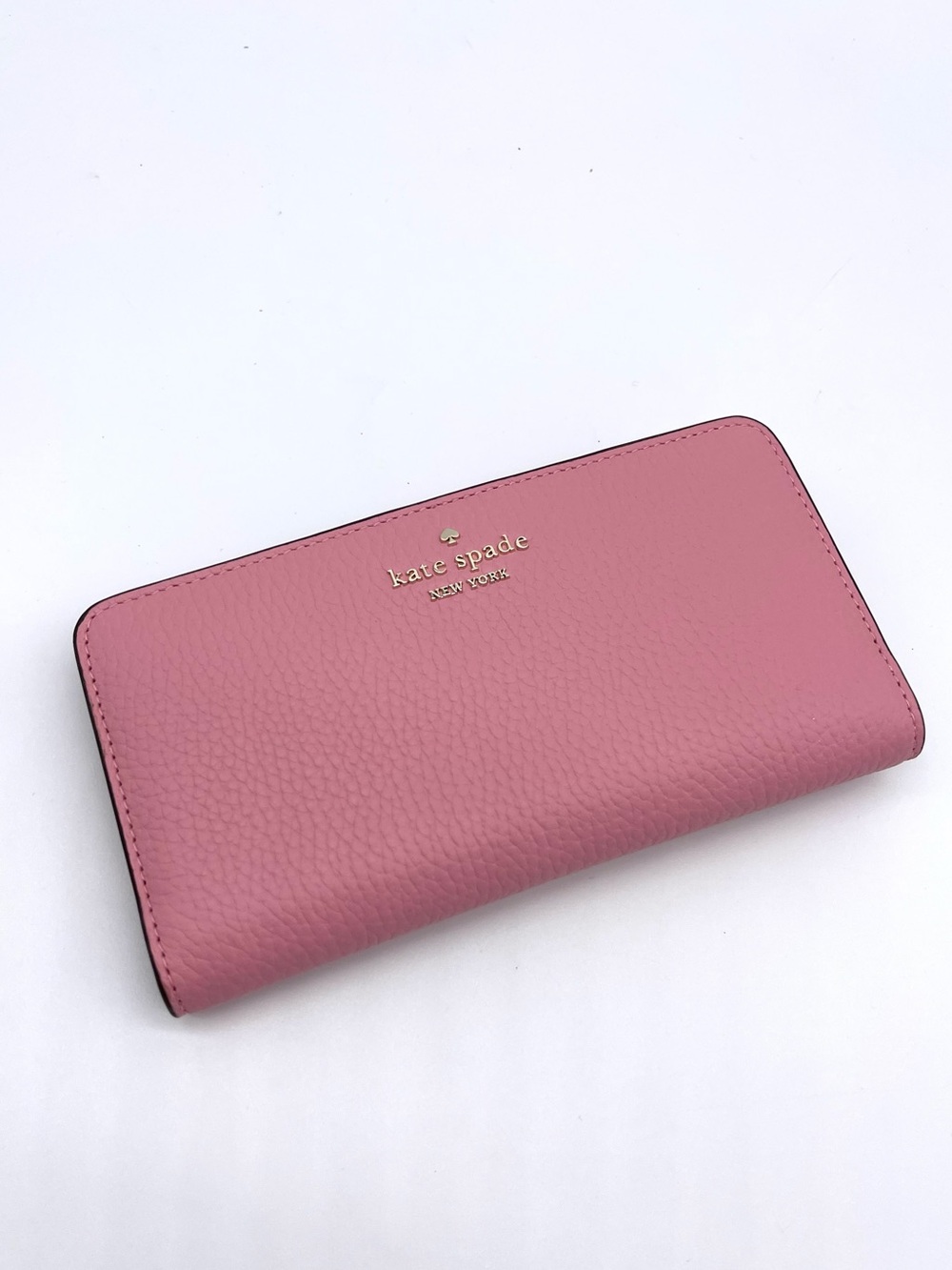 Kate Spade Large Bifold Pebbled Leather Wallet